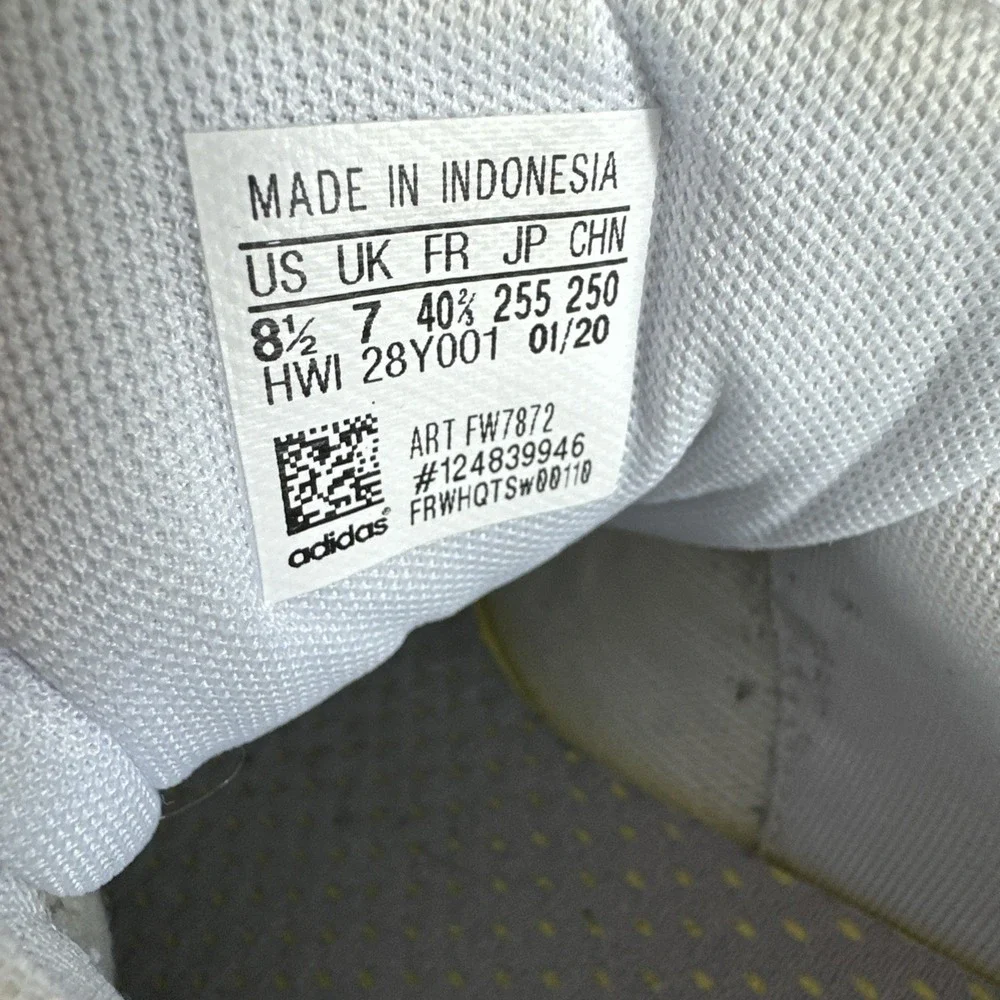 Adidas Cloudfoam Running  Sneaker Women's 8.5 Shoes HWI 28Y001‎ White & Green
